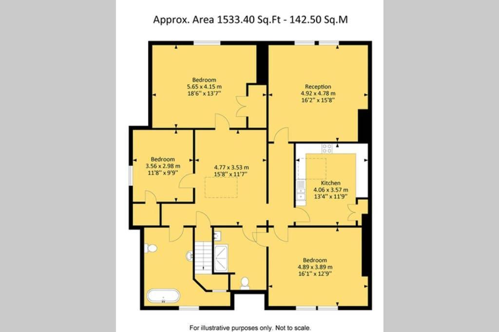 Clifton Spacious 3 Bed Apt&Parking-Simply Check In Bristol Exterior foto